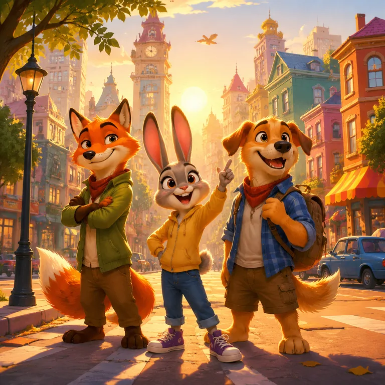 Animated Animal Characters