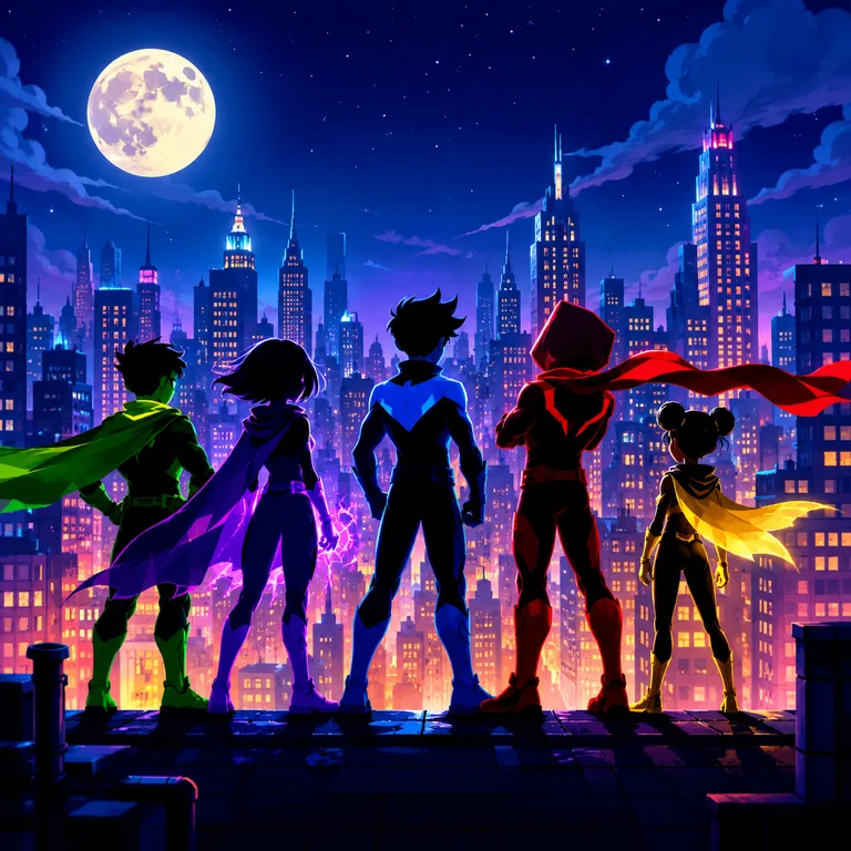 Teen Titans Character Voices