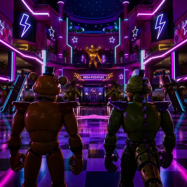 FNAF Glamrock Characters