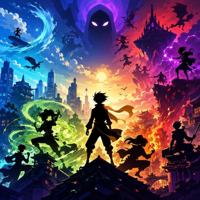 Animated Heroes & Villains