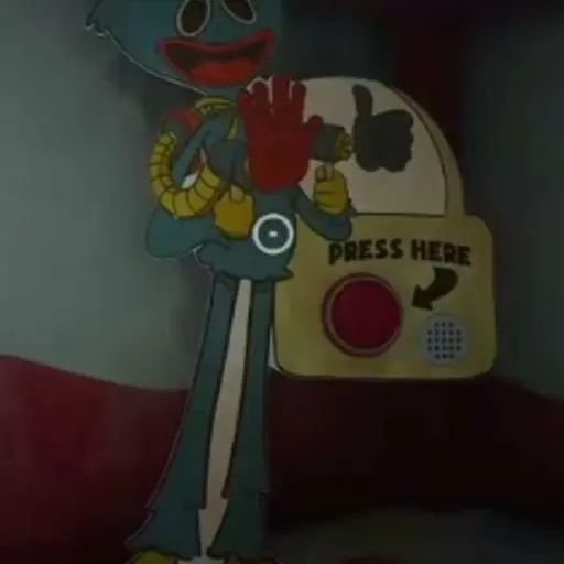 Huggy Wuggy Cutout (Poppy Playtime)