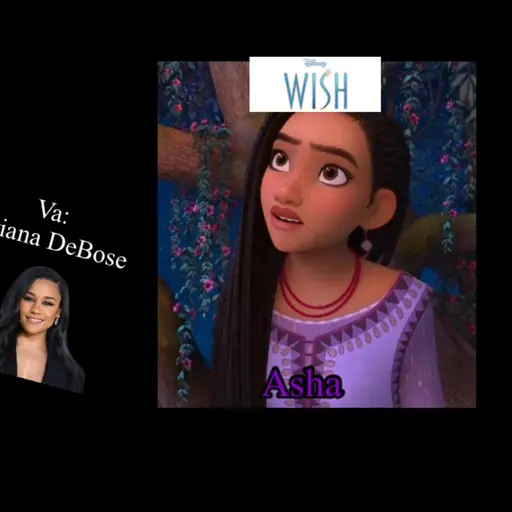Asha ( VA: Ariana DeBose ) - Wish