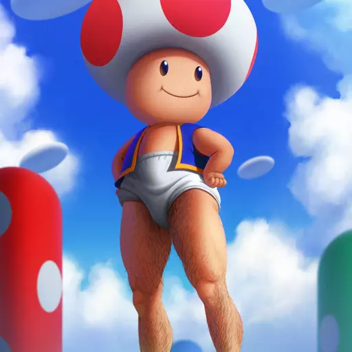 Toad - Super Mario