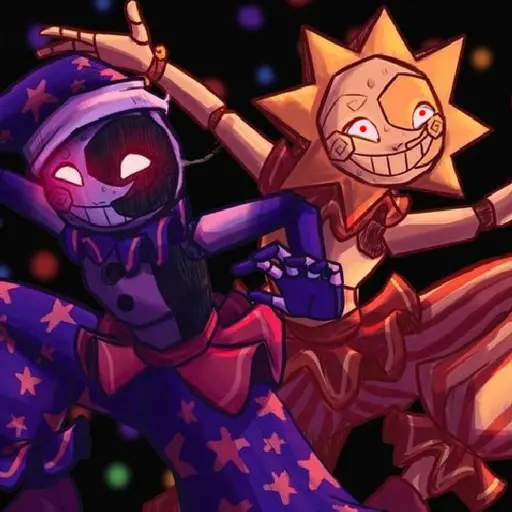 Sun and Moon daycare attendant (Mixed Together) (FNAF SB & FNAF HELP WANTED 2)