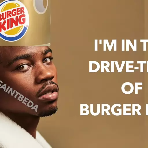Ballin Burger King Parody Guy