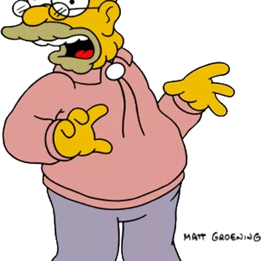 Grandpa "Abe" Simpson ( The Simpsons )