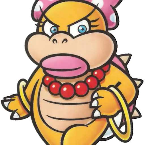 Wendy Koopa (Super Mario Franchise), Trained