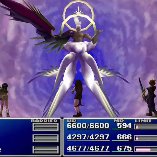The choir from One-Winged Angel