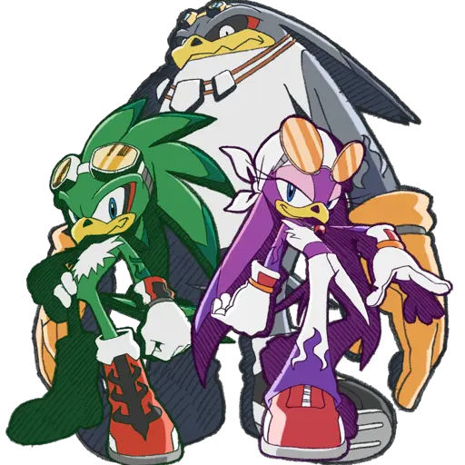 Babylon Rogues (Jet, Wave and Storm - Sonic Riders)