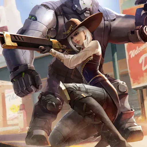 Ashe (Overwatch - Brazilian Portuguese)