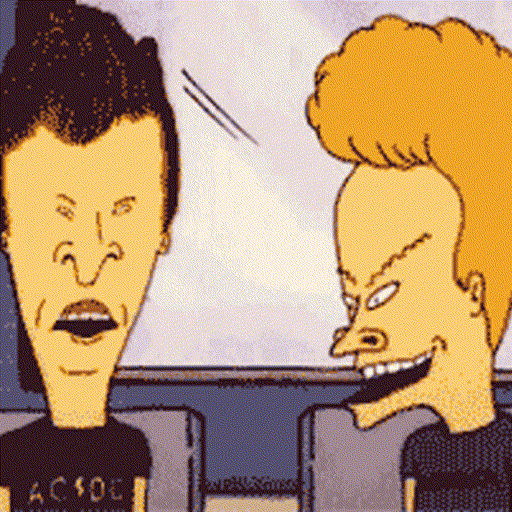 Bevis And Butthead Laughing
