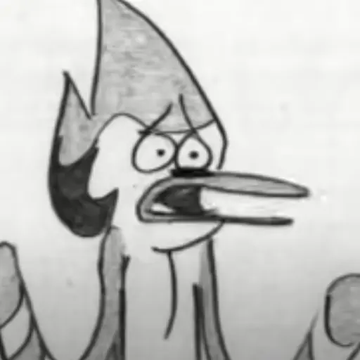 Tall Clerk / Mordecai (2 in the AM PM / Regular Show)