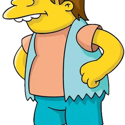 Nelson Muntz ( The Simpsons )