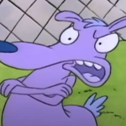 Purple Nudist (Rocko's Modern Life)