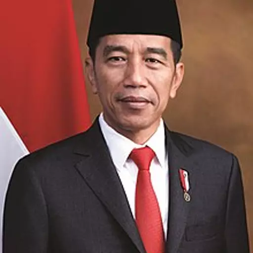 Jokowi (the president of indonesia)