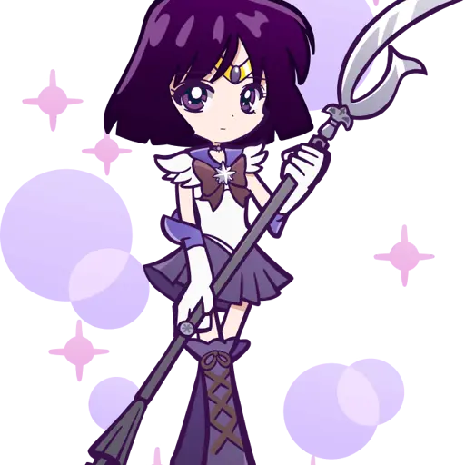 Hotaru Tomoe / Sailor Saturn (Sailor Moon / Puyo Puyo Quest) (Japanese)