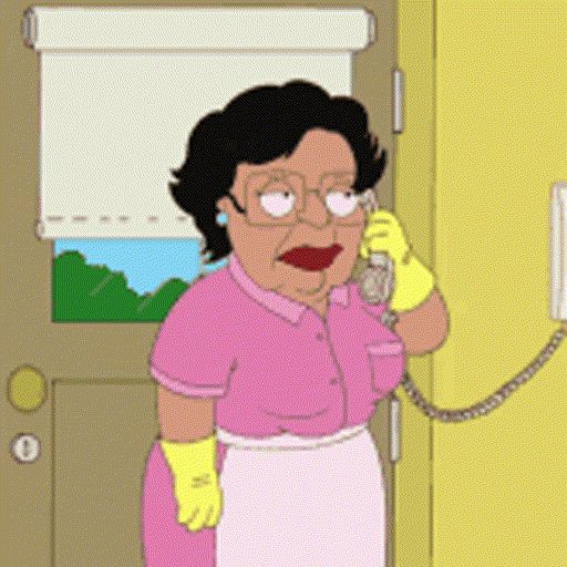 Consuela The Maid from "Family Guy"