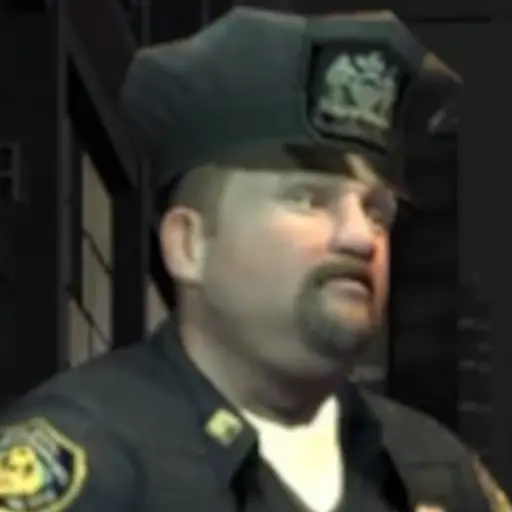 LCPD Cop (White Fat Cop)