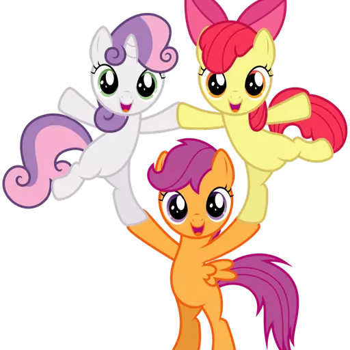 The Cutie Mark Crusaders (My Little Pony) 250