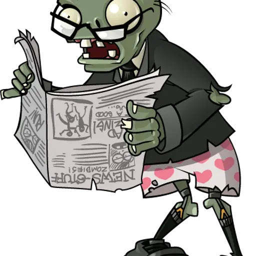 Newspaper Zombie (PVZ)