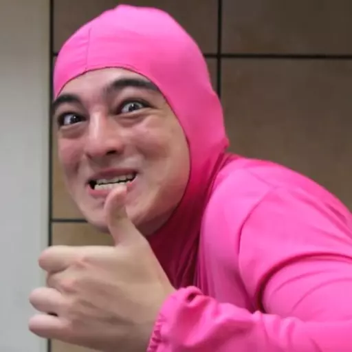 Pink Guy Rapping