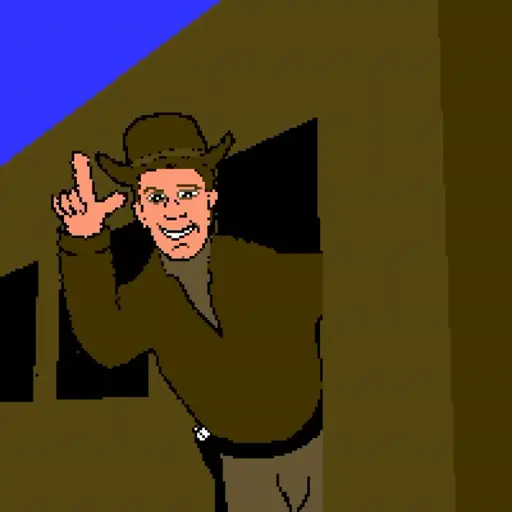 cowboy with no name (town with no name)