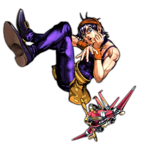 Narancia Ghirga from JoJo's Bizarre Adventure