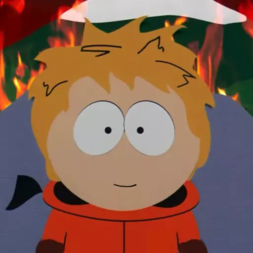 Unhooded Kenny Mccormick (South Park)