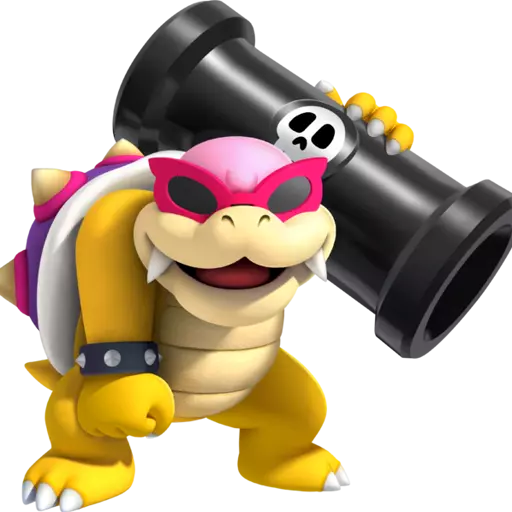 Roy Koopa (Super Mario Franchise), Trained