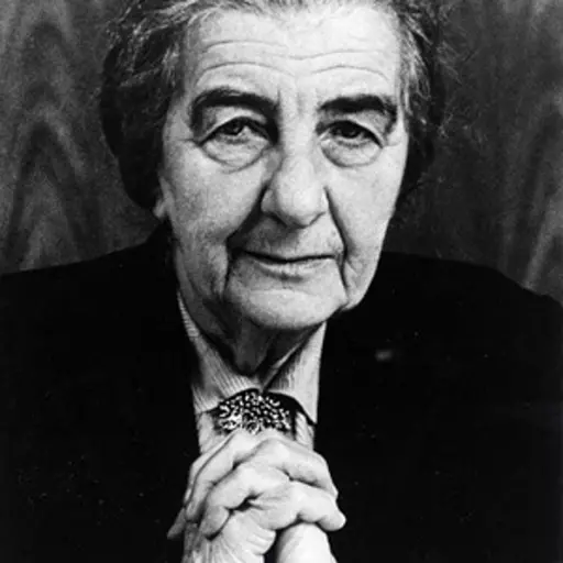 Golda Meir (the fourth Prime Minister of Israel)