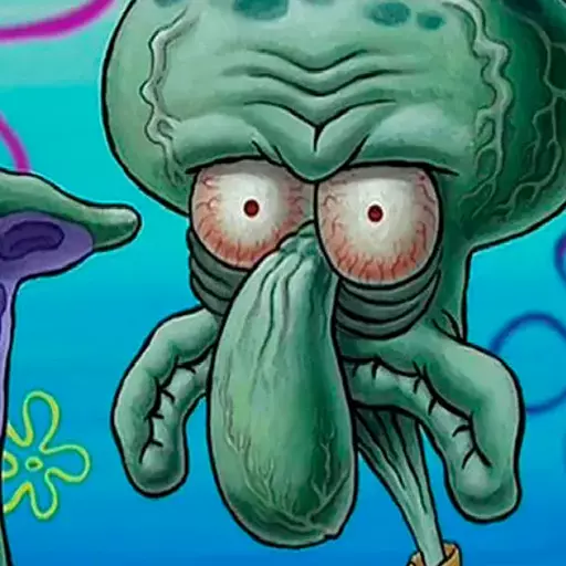 Squidward Tentacles, (Spongebob)