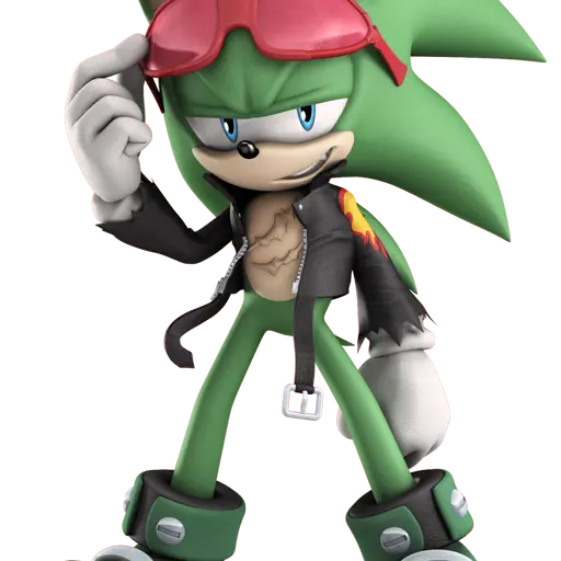 Scourge The Hedgehog (Sonic Villains) (English Dub)