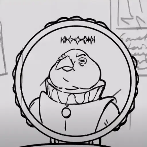 character eliminated from the pilot episode of The owl house (leked)