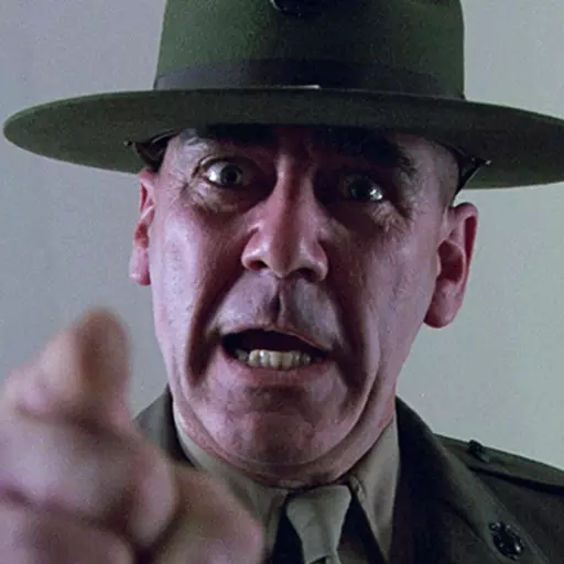 Sergeant Gunnary Hartman (Ronald Lee Ermey) - Full Metal Jacket