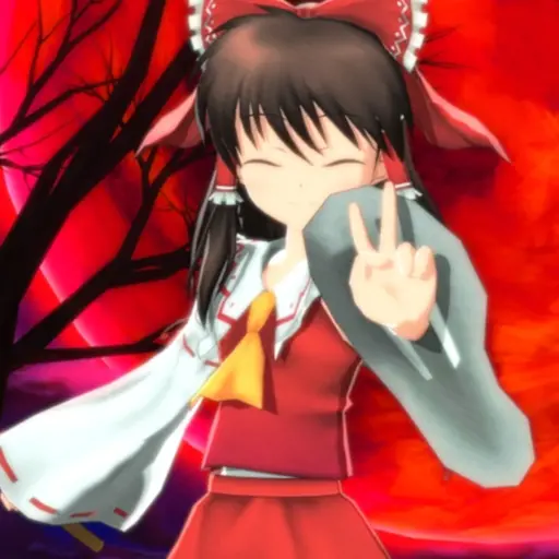 Reimu Hakurei (Azure Reflections)