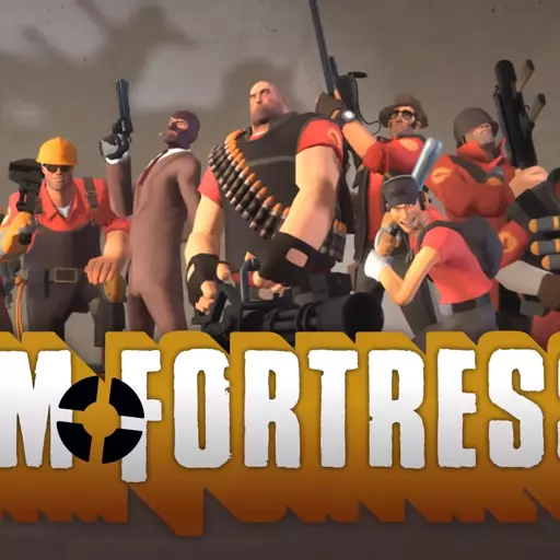 All TF2 mercs (Scout, Soldier, Pyro, Demoman, Heavy, Engineer, Medic, Sniper, Spy)