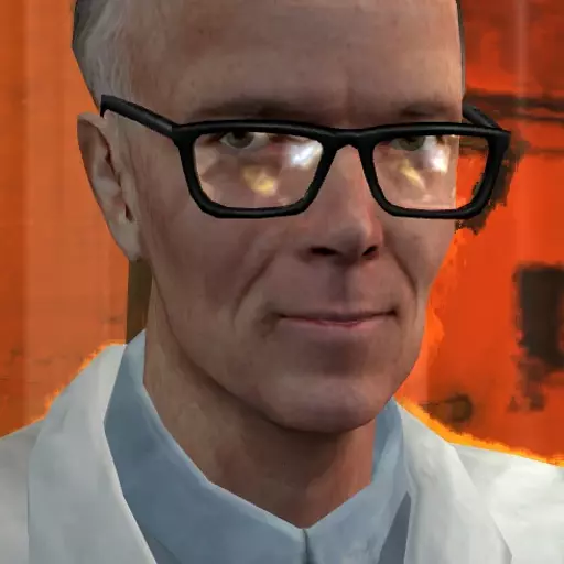 Dr.Kleiner from Half Life 2