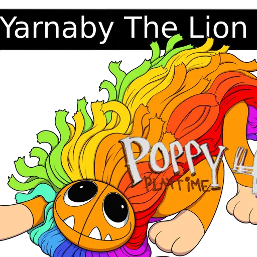 Yarnaby The Lion Cutout - Poppy Playtime: Chapter 4