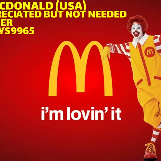 Ronald Mcdonald (USA) (Mcdonalds)