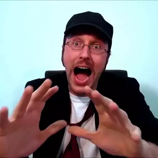 literally nostalgia critic screaming