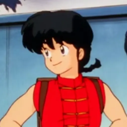 Ranma Saotome (chico) (Juana Molina, Ranma 1/2 1989) (Castellano)