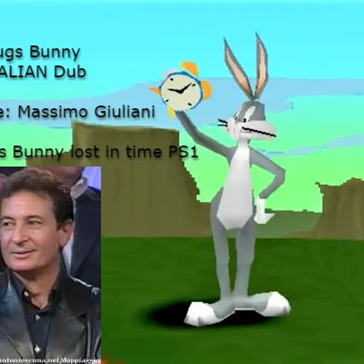 Bugs Bunny (italian Dub)(Videogame Bugs Bunny Lost in time PS1) (1999)