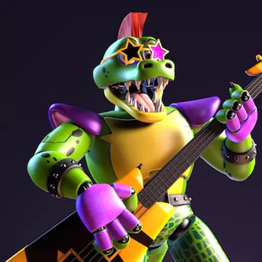Montgomery Gator Monty FNAF SB Five Nights At Freddy s Security 