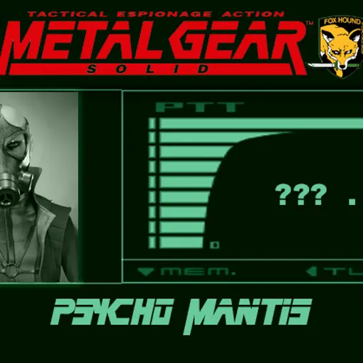 Psycho Mantis - from MGS 1