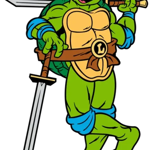 Leonardo (Cam Clarke) (TMNT 1987, Nickelodeon All-Star Brawl)