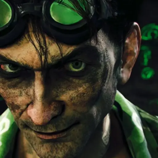 Riddler Radio effect (Suicide Squad: Kill the justice league)
