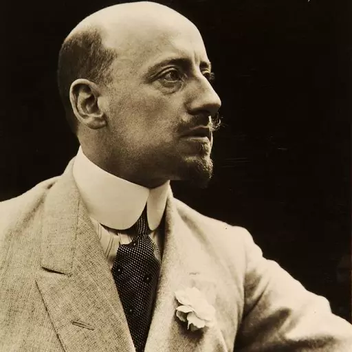 Gabriele D'Annunzio (Famous Italian Poet of the 1800-1900)