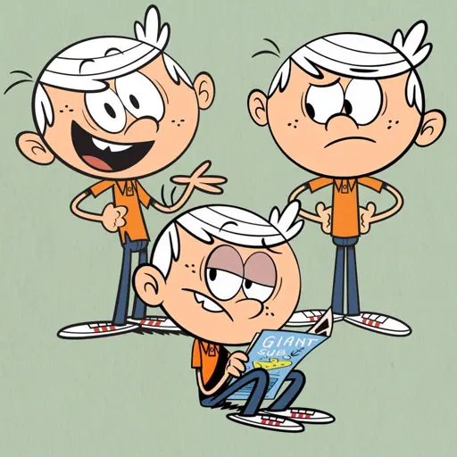Lincoln Loud (The Loud House, seasons 1-3, Collin Dean)