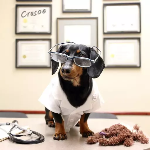 Dr. Dog (Crusoe the Dachshund)