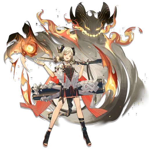 Ifrit (Arknights, Japanese - CV: Yumiri Hanamori)